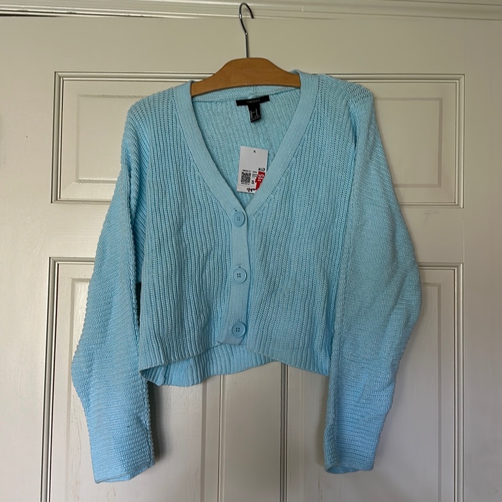NWT Forever 21 Crop Sweater